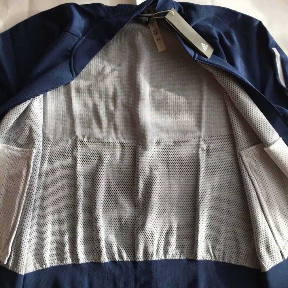Adidas Womens Large ID Bomber Jacket Coat - Picture 4 of 6
